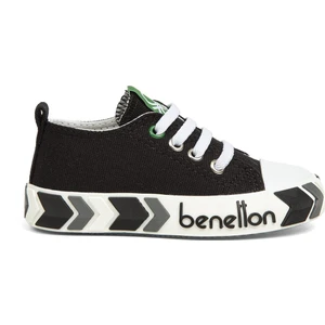 Benetton® | BN-30642 - 3394 Siyah - Çocuk Spor Ayakkabı