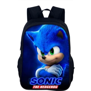 Sonic Temalı Öğrenci Sırt Çantası Seti - Çok Renkli (Yurt Dışından)