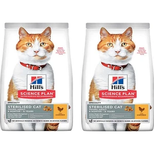 Hill's Tavuklu Kısırlaştırılmış Kedi Maması 3 kg 2 Adet