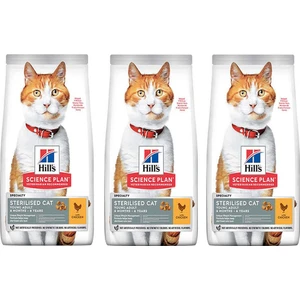 Hill's Tavuklu Kısırlaştırılmış Kedi Maması 3 kg 3 Adet