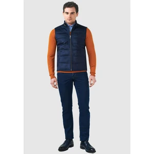 Pierre Cardin Erkek Suni Deri Yelek