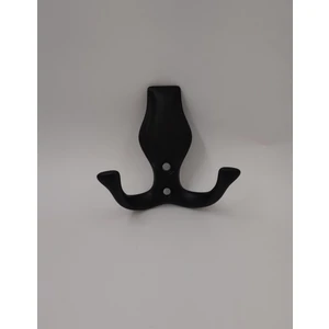 Metal Askı Şık Portmanto Askılık Dolap Mobilya Vestiyer Duvar Askısı Siyah Renk