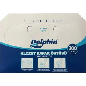 Kağıt Klozet Kapak Örtüsü 200'LÜ