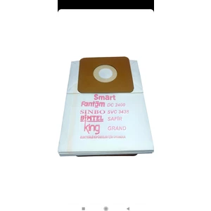 SVC3438-FANTOM Dc 2400-SİMTEL Safir-King Grand Süpürgekağıt Toztorba 10 Adet