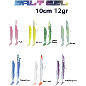 Salt Eel 10CM 12GR X2 Silikon Yem
