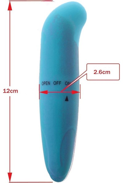 Joytoy Parmak Vibratör Renkli Titreşimli Mini Dildo