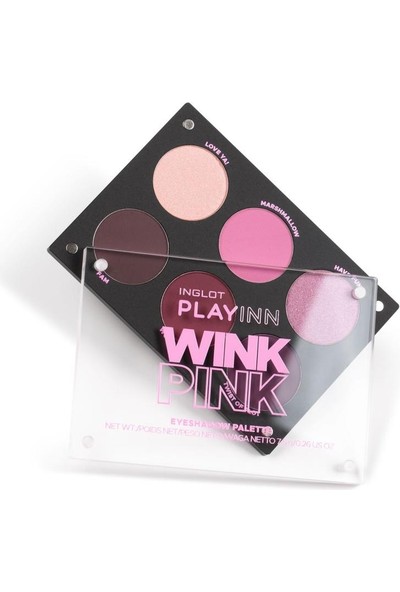 Inglot Playınn Wink Pink Eye Shadow Palette