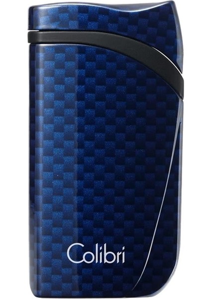 Falcon Karbon Desenli Mavi Puro Çakmağı