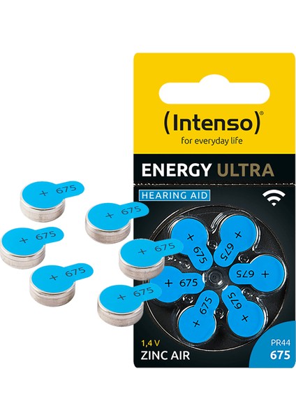 Energy Ultra Hearing Aid A675 6 Adet