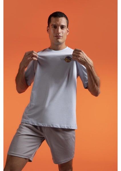 Fit NBA Golden State Warriors Boxy Fit %100 Pamuk Tişört Y3000AZ22HS modelleri