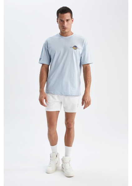 Fit NBA Golden State Warriors Boxy Fit %100 Pamuk Tişört Y3000AZ22HS indirimleri