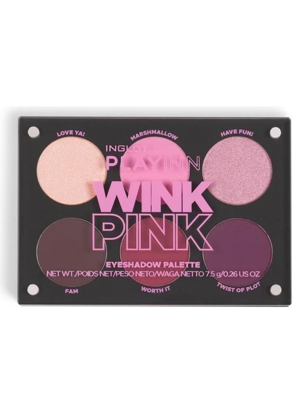 Playınn Wink Pink Eye Shadow Palette