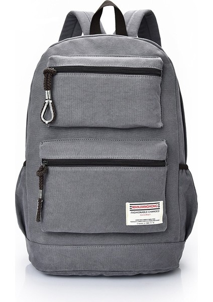 Kanvas Kumaş Bilgisayar Sırt Çantası