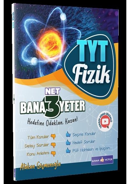 TYT Fizik 3 Net Bana Yeter Yayınları