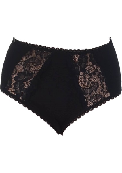 Imer 4100 Kadın Modal Dantel Detaylı Yüksek Bel Slip & Külot