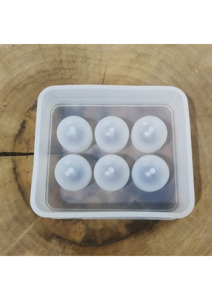 10 Adet - Yuvarlak Boncuk Tesbih Reçine Silikon Kalıbı -16 mm 249 indirimleri