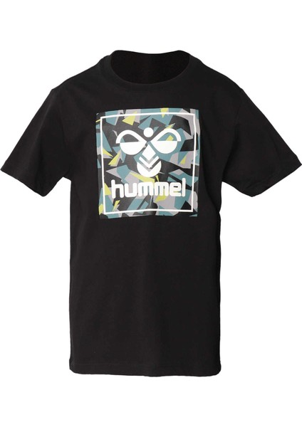 Hmlcol T-Shırt SS Siyah Çocuk T-Shirt 911569-2001
