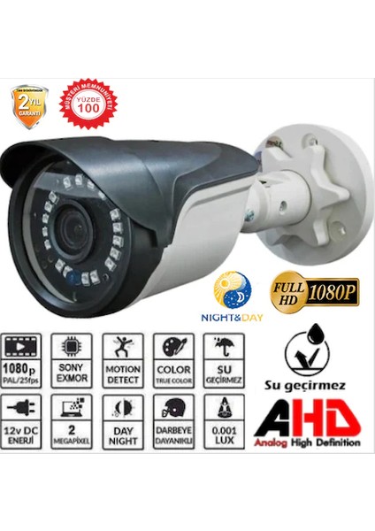 Clk C-270 2mp Full Hd 18SMT LED Gece Görüşlü Bullet Kamera