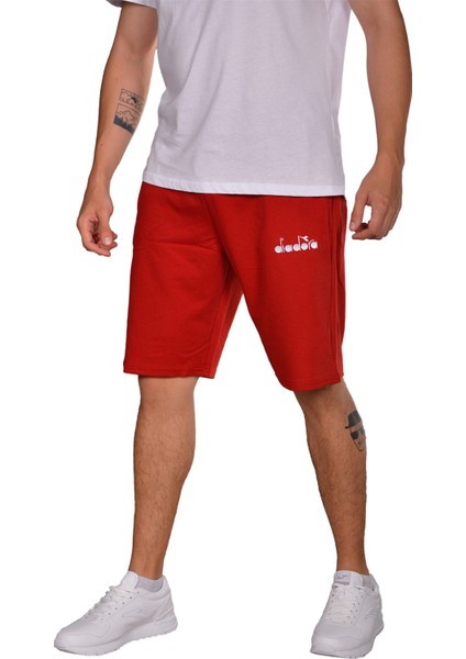 Mesa - Pamuklu Kırmızı Spor Şort - Dıadoramesa