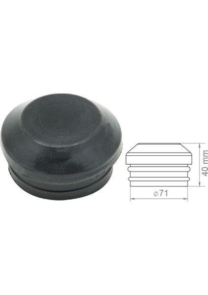 Süt Sağım Makineleri Yedek Parçalar Tapa - Yaprak ve Mini Yaprak Model Için