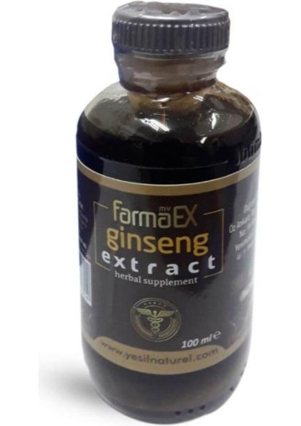 Ginseng Sıvı Ekstrakt 100 ml