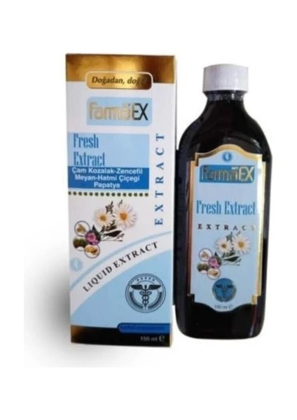 My Farmaex Fresh Extract Çam Kozalak Zencefil Meyan Hatmi Çiçeği Papatya Sıvı Ekstrakt 150 ml