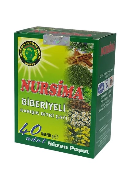 Biberiyeli Karışık Bitki Çayı 40'lı