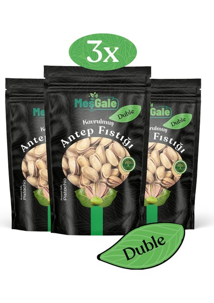 Kavrulmuş Antep Fıstığı (Duble) 3 x 1 kg