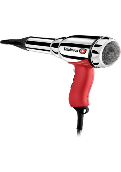 Swiss Metal-Master Emotion "light" Rc D Difüzörlü Iyonik Ultra Sessiz Profesyonel Saç Kurutma Makinesi 2000W Gümüş-Kırmızı