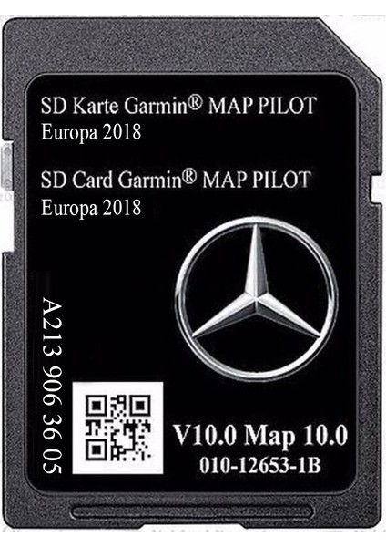 Garmin Map Pilot Sd Card Türkiye ve Avrupa Haritası 2018