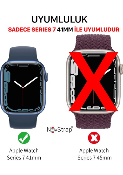 Apple Watch Series 7 41MM Kılıf Ekran ve Kasa Koruyucu 360 Tam Koruma Premium Kapak Sert Pc Metalik fiyatları