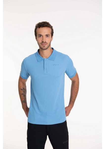 Mavi Polo Yaka Erkek Tişört Teal