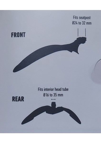 Forte Gt Ön-Arka Kros Çamurluk Seti
