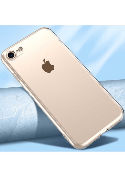 Iphone 8 Kamera Korumalı Süper Silikon Kılıf