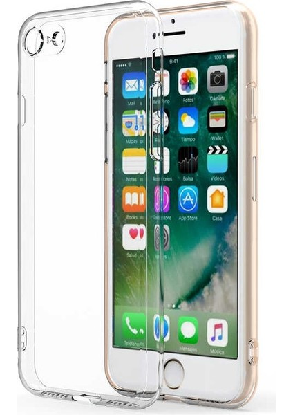 Iphone Se 2020 Kamera Korumalı Süper Silikon Kılıf