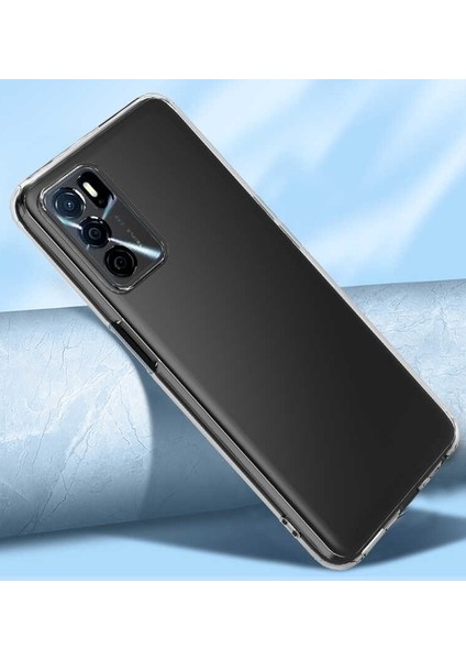 Oppo A16 Kamera Korumalı Süper Silikon Kılıf