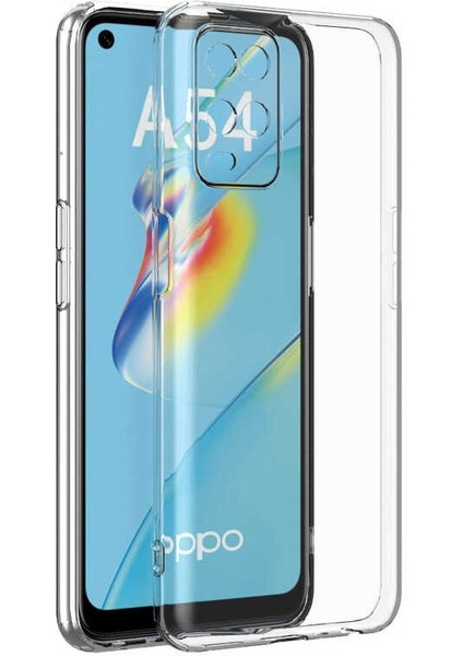 Oppo A54 Kamera Korumalı Süper Silikon Kılıf