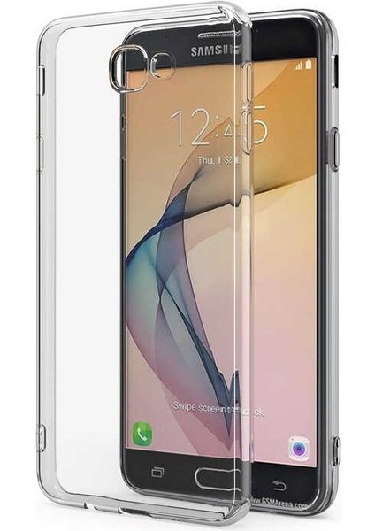 Samsung Galaxy J7 Prime Kamera Korumalı Süper Silikon Kılıf