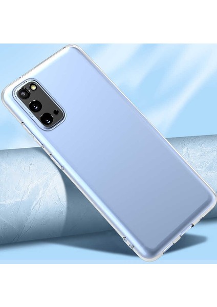 Samsung Galaxy S20 Kamera Korumalı Süper Silikon Kılıf