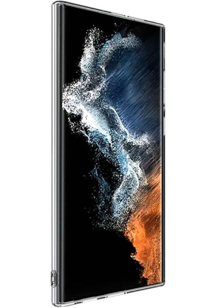 Samsung Galaxy S22 Ultra Kamera Korumalı Süper Silikon Kılıf