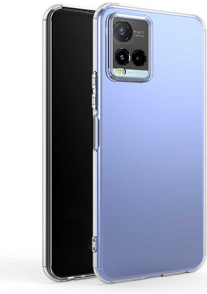 Vivo Y21S Kamera Korumalı Süper Silikon Kılıf