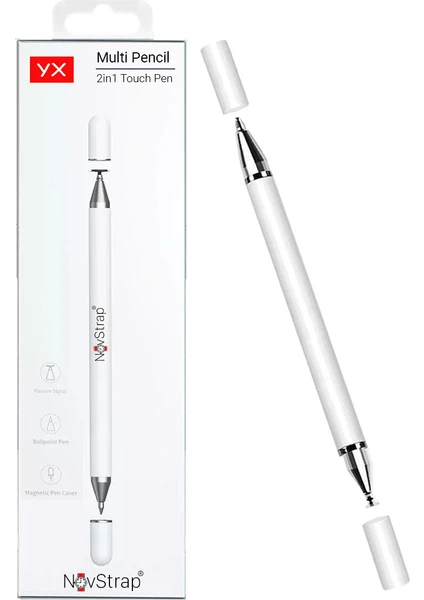 Novstrap Lenovo Tab M10/M10 PLUS/M8/YOGA/P11 Plus Uyumlu Dokunmatik Kalem Pencil Stylus