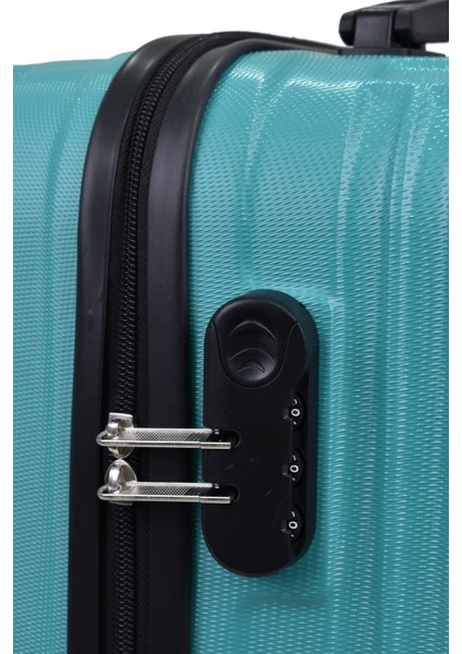 2'li Valiz Seti Büyük Boy - Kabin Boy Turkuaz 1020 modelleri