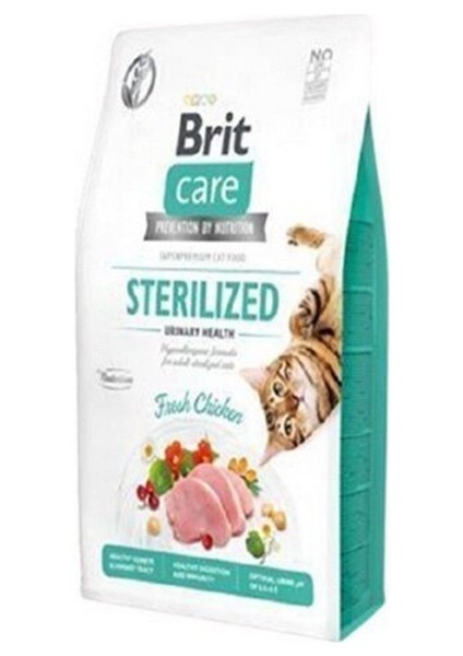 Sterilised Urinary Tahılsız Kısırlaştırılmış Tavuklu Yetişkin Kedi Maması 7 kg