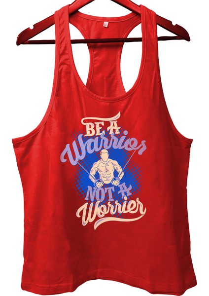 Top Glory Warrior Fitness Gym Tank Top Sporcu Atleti