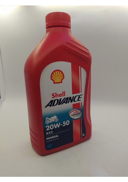 Shell 20W50 Yağ 4t