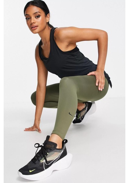One Performance Training Dri-Fit Leggings Toparlayıcı Iç Cepli Haki Yeşil Tayt fırsatları