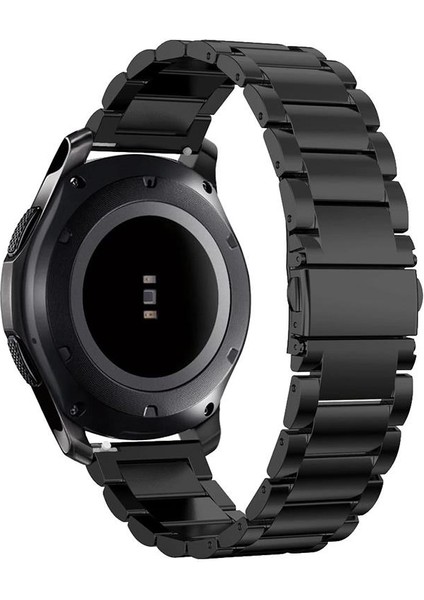 Huawei Watch Gt 3 Pro Uyumlu Metal Kordon Premium Paslanmaz Çelik Kayış Baklalı Model