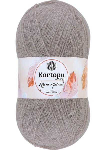Angora Natural El Örgü Ipi Renk KODU:K843-VIZON
