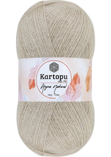 Angora Natural El Örgü Ipi Renk KODU:K880-KUM